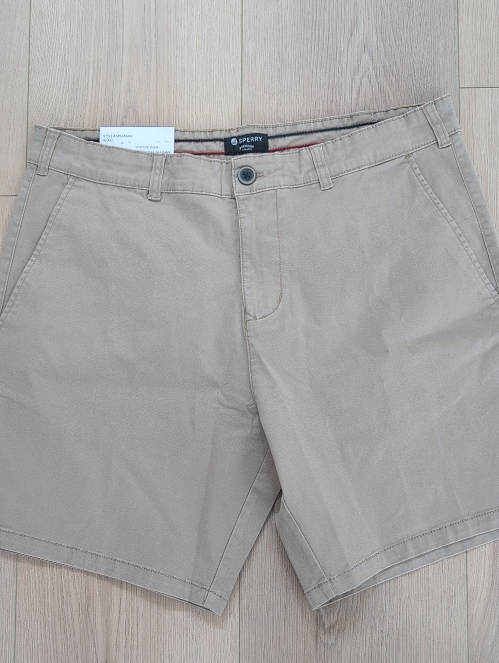 Sperry Men's Flat Front Khaki Shorts 0170, 0171,0172